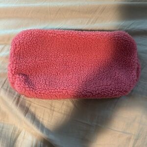 Fluffy cosmetic bag